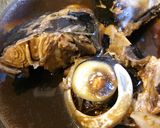 尾長マグロかまの甘辛煮。作り方7写真