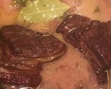 牛肉ブロックの赤ワイン煮作り方6写真