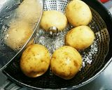 カロリーオフ♪カラフルポテトサラダ作り方1写真