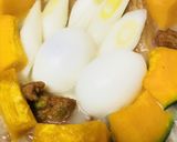 鶏肉とかぼちゃぐるりの寄せ鍋作り方4写真