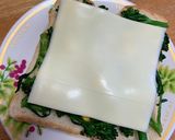 朝食に彩り☆ブロッコリーのチーズトースト作り方3写真