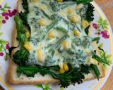 朝食に彩り☆ブロッコリーのチーズトースト作り方5写真