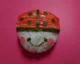 キャラ弁♥️てんとう虫作り方5写真