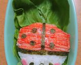 キャラ弁♥️てんとう虫作り方7写真