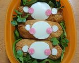 キャラ弁♥️猿作り方4写真