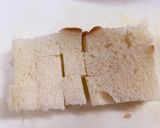 初めての掴み食べ！きな粉フレンチトースト作り方2写真