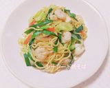 ヘルシー♡海鮮焼きそば作り方10写真