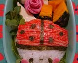 キャラ弁♥️ネコ作り方11写真