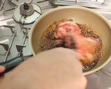 丸亀製麺!牛すき釜玉♪作り方1写真