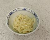 丸亀製麺!牛すき釜玉♪作り方2写真
