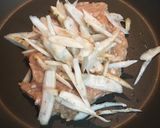 糖質制限!新ごぼうの豆乳クリームパスタ作り方2写真