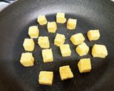 初めての掴み食べ！きな粉フレンチトースト作り方4写真