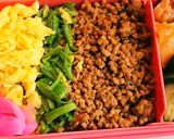 【女子中学生】三色そぼろ弁当【1】作り方6写真