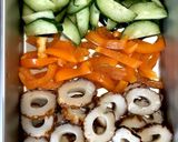 竹輪ときゅうりのわさび味噌マヨネーズ和え作り方1写真