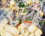 豚こまと野菜の卵あんかけ豆腐作り方13写真