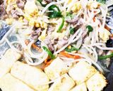 豚こまと野菜の卵あんかけ豆腐作り方14写真