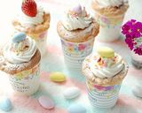 イースターに♡ふわふわ紙コップシフォン作り方7写真