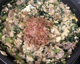 大根の葉で炒り豆腐作り方5写真
