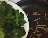 中級者向け小松菜の中華炒め作り方7写真