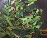 中級者向け小松菜の中華炒め作り方8写真