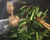 中級者向け小松菜の中華炒め作り方11写真