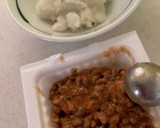 簡単おつまみ☆おろしで納豆キムチ作り方3写真