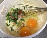 低糖質☆木綿豆腐でお好み焼き作り方3写真