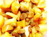 りんごとラムレーズンのヨーグルトケーキ作り方3写真