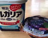 クラッシュゼリーのヨーグルトソースかけ作り方1写真