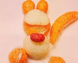 ディズニー ティガー♪♪キャラ弁♪♪作り方1写真