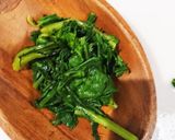 春菊の胡麻ポン酢あえ作り方5写真