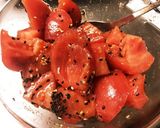 トマトの胡麻和え☆作り方2写真