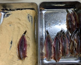 日清の唐揚げ粉でセグロイワシの唐揚げ作り方4写真