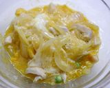 レンジで簡単！ふわたま☆親子丼作り方5写真