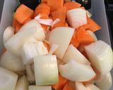 鶏と野菜の煮物作り方1写真