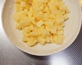 ベーコンと野菜たっぷりポテトサラダ☆作り方1写真