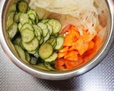 ベーコンと野菜たっぷりポテトサラダ☆作り方2写真