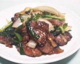 鉄分補給　鶏レバーの生姜野菜炒め作り方7写真