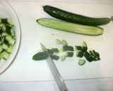 茗荷きゅうり枝豆のポン酢あえ♪簡単作り方3写真