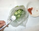 きゅうりの梅肉あえ♪簡単作り方3写真