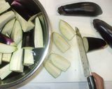 なすの味噌あえ♪簡単辛子風味作り方4写真