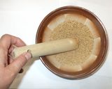 なすの味噌あえ♪簡単辛子風味作り方5写真