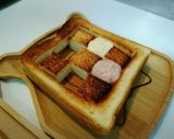 おしゃれ♥️カラフルキューブトースト作り方18写真