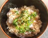 しらすとしそ梅の混ぜご飯作り方5写真