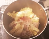 豚肉とキャベツのコンソメ蒸し作り方4写真