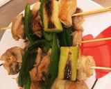 フライパンでたれ付け焼き鳥作り方8写真