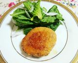 鶏もも挽き肉の簡単♪つくね風ハンバーグ作り方3写真