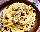 鶏むね肉とチーズのパスタ作り方7写真