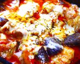 鶏もも肉となす★トマト缶チーズ焼き作り方12写真