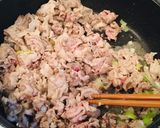 フキと豚バラ しらたきのあっさり生姜炒め作り方2写真